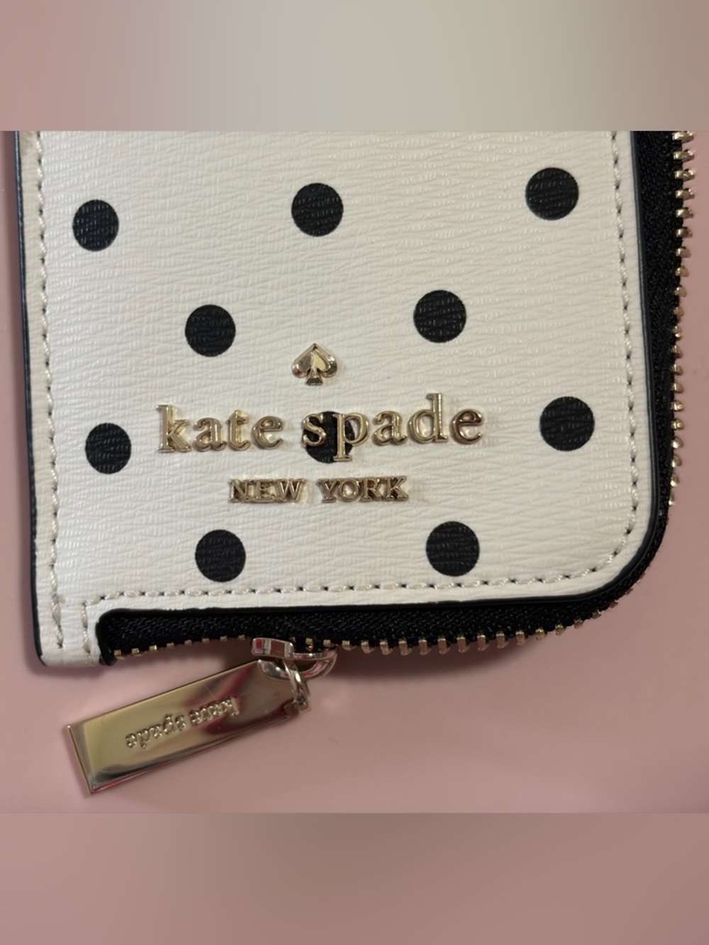 kate spade Polka Dot Minnie Ear Wallet - Picture 5 of 6